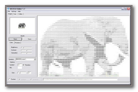 Convertir imágenes a efecto ASCII con ASCii Art Maker - Desontis