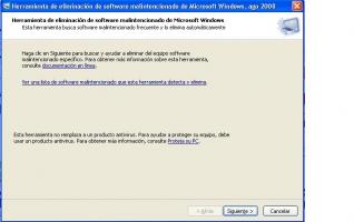 Windows Xp Mrt Eliminar SPyware en Windows XP - MRT - Desontis