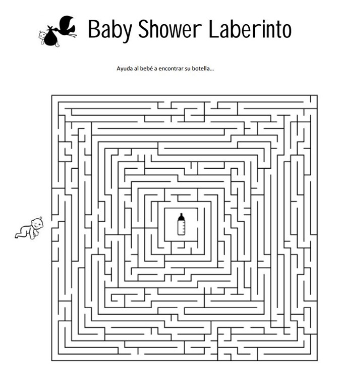 Juegos De Baby Shower Para Imprimir