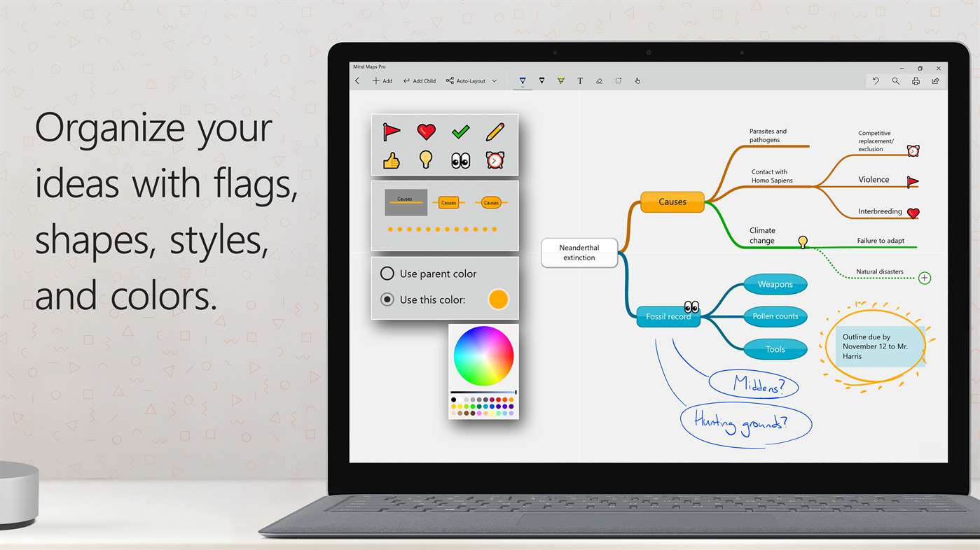 Mind Maps Pro - Crear mapas conceptuales y diagramas (Gratis tiempo ...